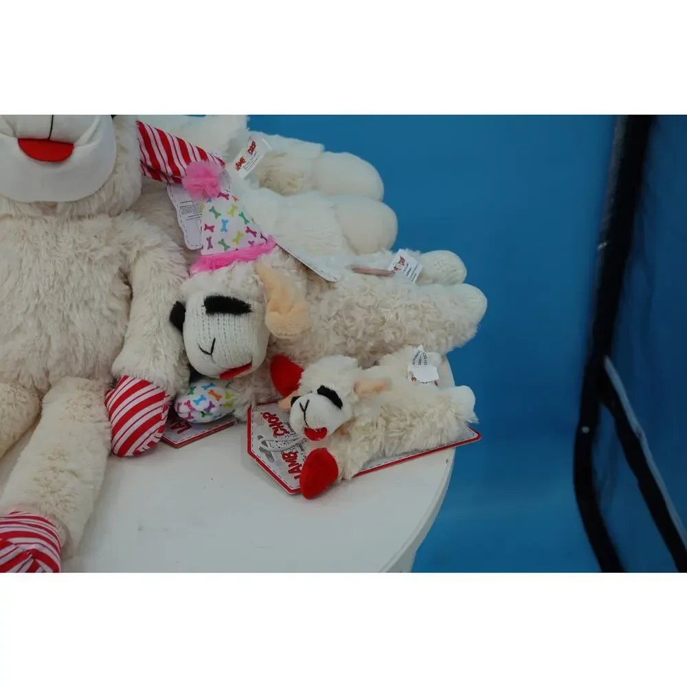 Lot of 4 New LambChop Dog Toys.